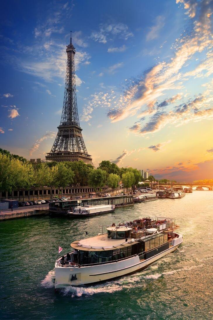 croisiere sur la seine vue tour eiffel